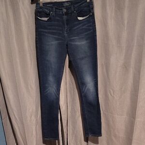 Lucky Brand Women's Skinny Jeans - Dark Blue